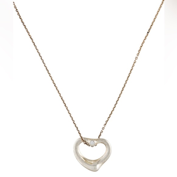 TIFFANY & CO.
Diamond Open Heart Pendant only - Picture 3 of 4